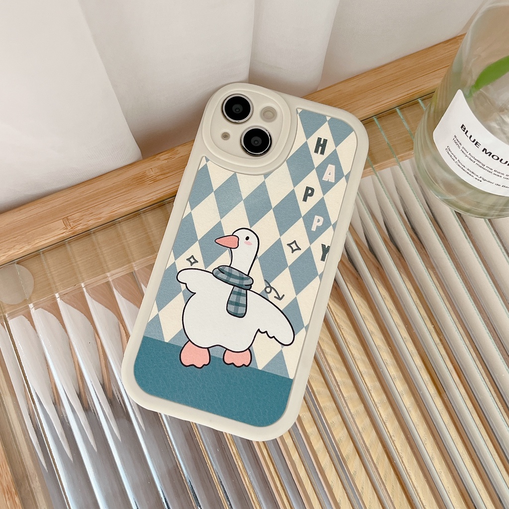 Ốp Điện Thoại Chống Sốc Họa Tiết Vịt Hoạt Hình Dễ Thương