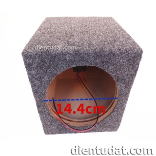 Thùng loa vuông siêu trầm 6.5inch