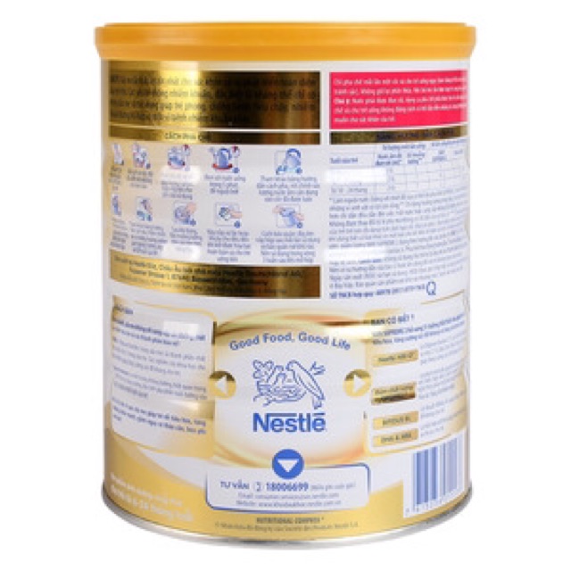 Sữa bột Nan Supreme 2 800g (mẫu mới)