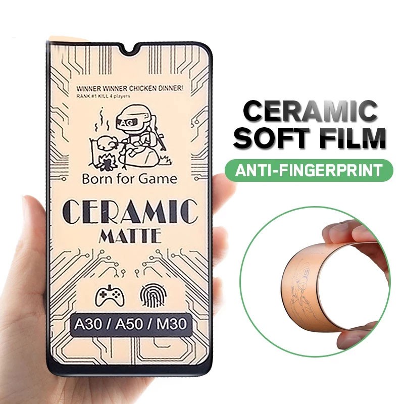 Kính Cường Lực Mềm Nhám Bảo Vệ Màn Hình Chống Dấu Vân Tay Cho VIVO Y91i Y91c Y91 Y93 Y30 Y50 Y20i Y17 Y11 Y31 2021