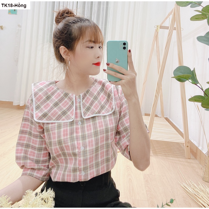 Áo sơ mi kiểu cổ thuỷ thủ - TK18