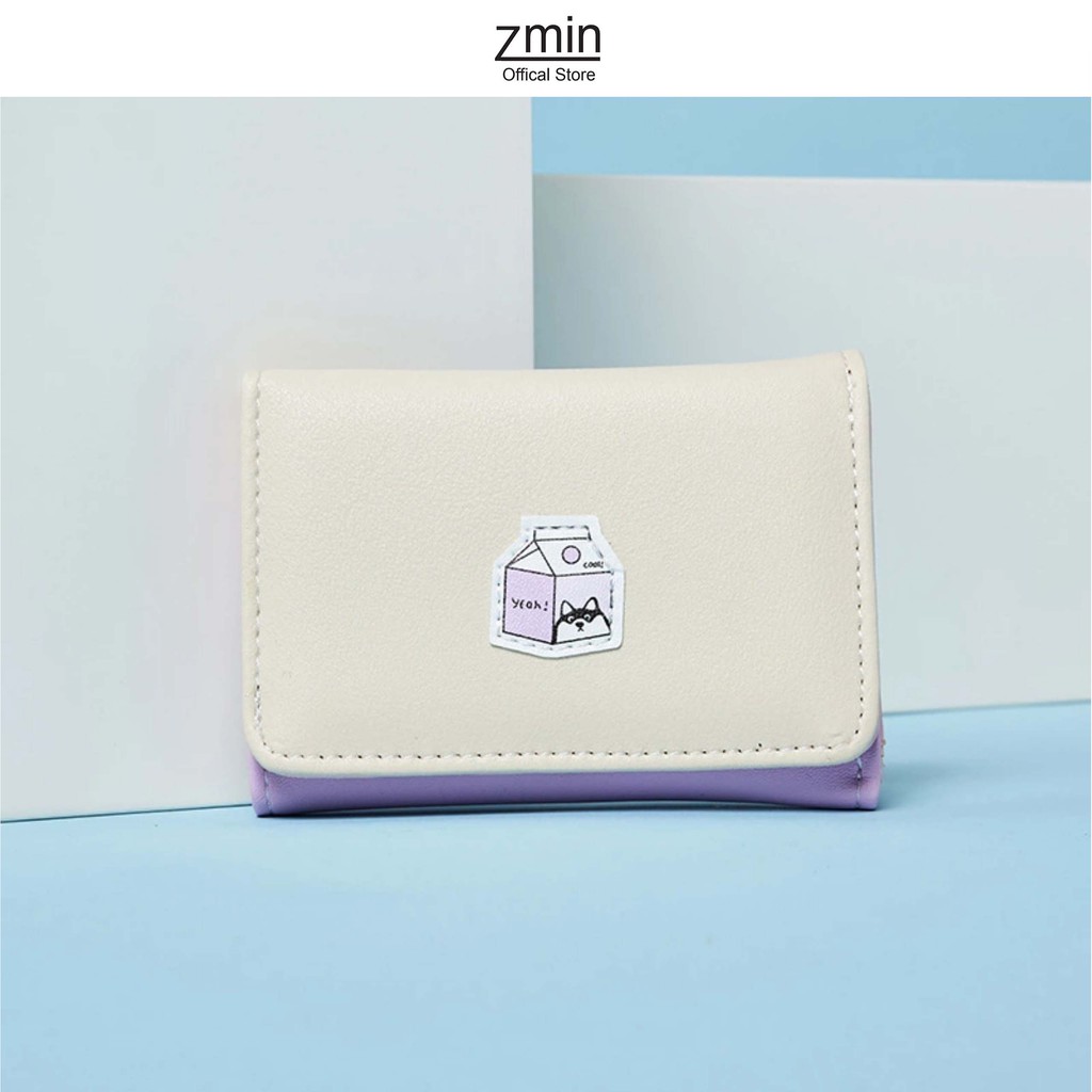 Ví mini nữ cầm tay Zmin, chất liệu cao cấp có thể bỏ túi - V006 | BigBuy360 - bigbuy360.vn
