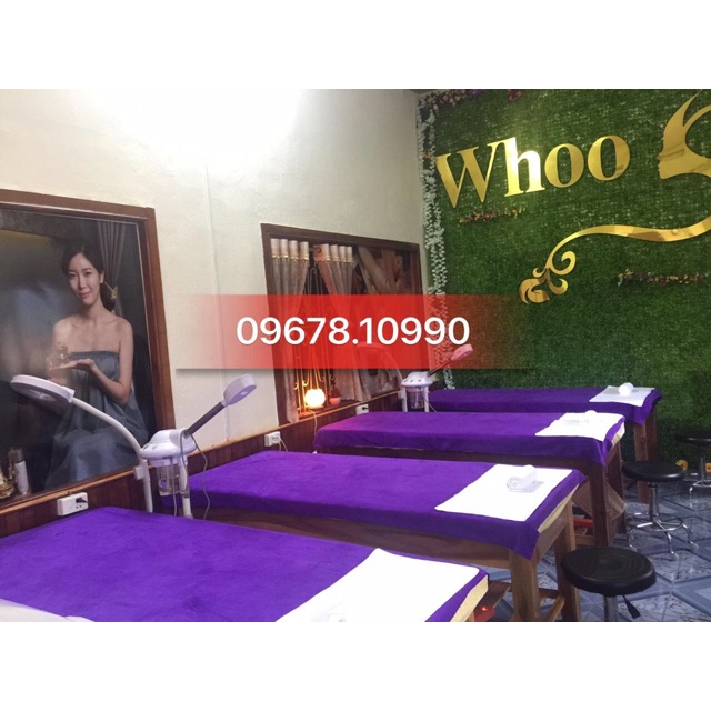 Khăn Trải Giường Spa - Khăn Trải Giường Nối Mi - Khăn Trải Giường Phun Xăm