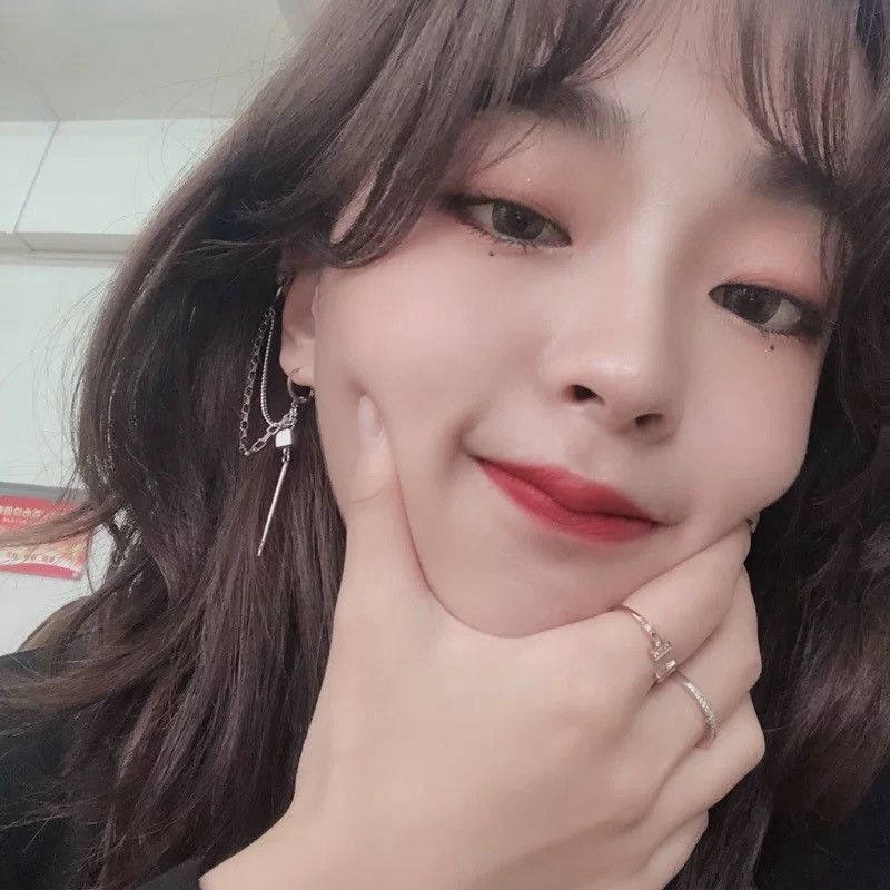 Long stick earrings wild temperament simple personality accessories