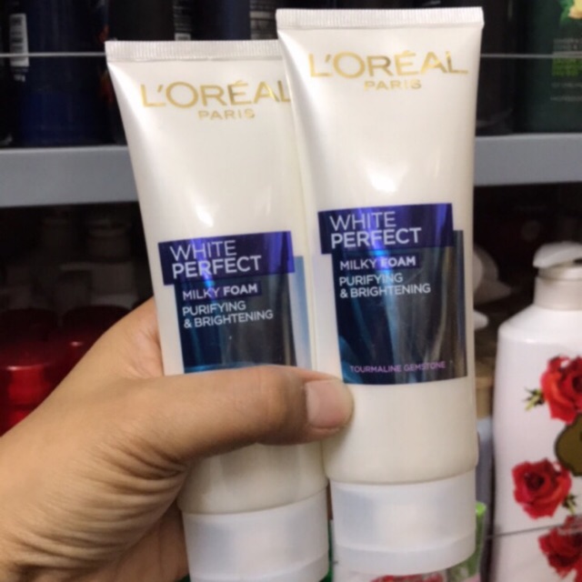 Sữa Rửa mặt white perfect 100ml - xanh dương