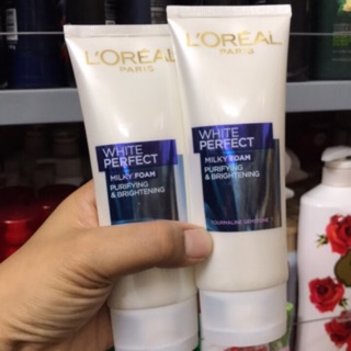 Sữa Rửa mặt white perfect 100ml - xanh dương
