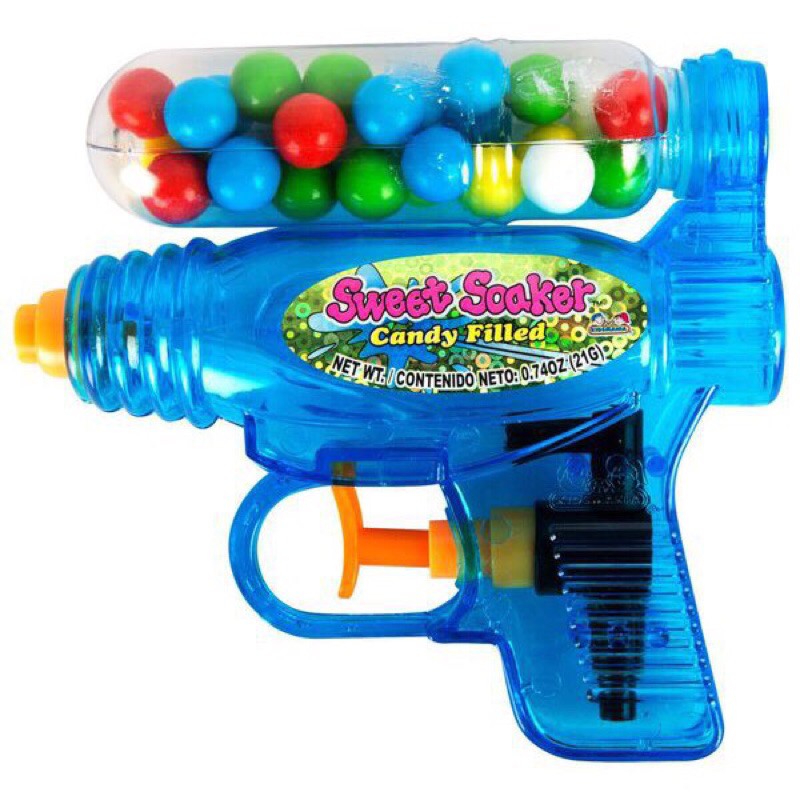 Kẹo đồ chơi súng nước Kidsmania Sweet Soaker 21gr Mỹ