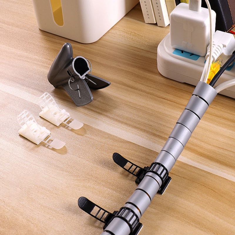 Bộ 100 Dây Dán Cố Định Dây Cáp Gọn Gàng Tiện Dụng
