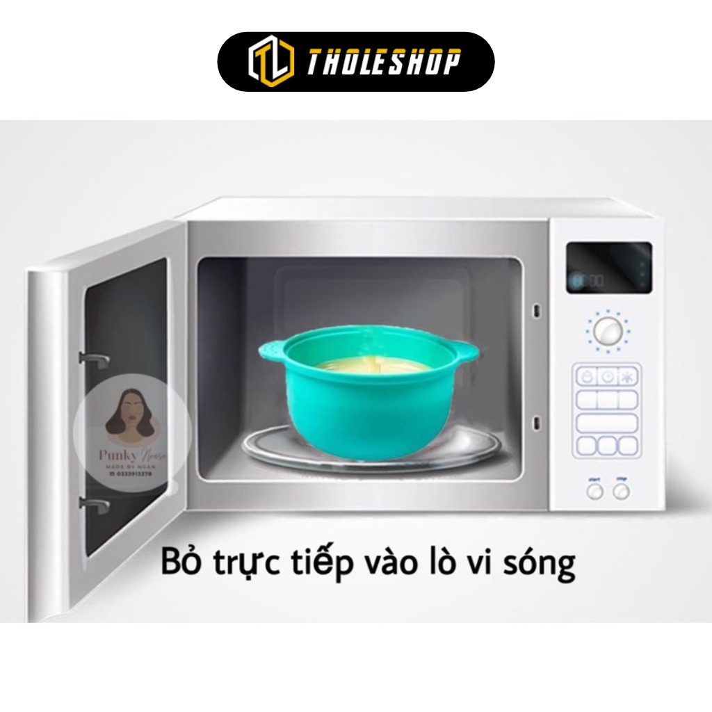 Chén Nấu Sáp Wax Lông SILICON Chống Dính Chịu Nhiệt Dễ Vệ Sinh - Nồi Đun Sáp Chưng Cách Thủy Tại Nhà 1015