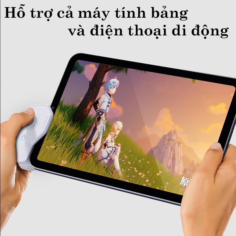 Tay cầm chơi game thông minh RAWM AEOLUS MINI tự động nhận diện ghìm tâm PUBG, Liên quân, Tốc Chiến...