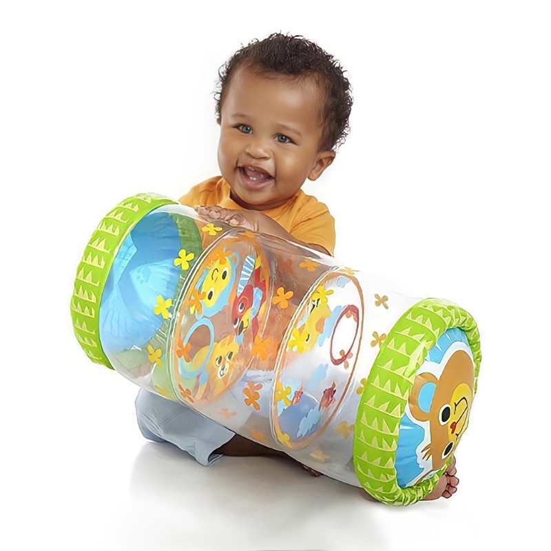 Đồ Chơi Thảm Bóng Lăn Bơm Hơi Hỗ Trợ Vận Động Di Chuyển Cho Bé Tập Bò - Bruin - Inflatable Activity Roller