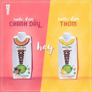 Nước Dừa  nguyên chất Vietcoco 330ml
