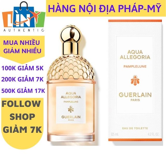 Nước hoa nữ Guerlain Aqua Allegoria Pamplelune - Eau de Toilette hương cam chanh tươi mát