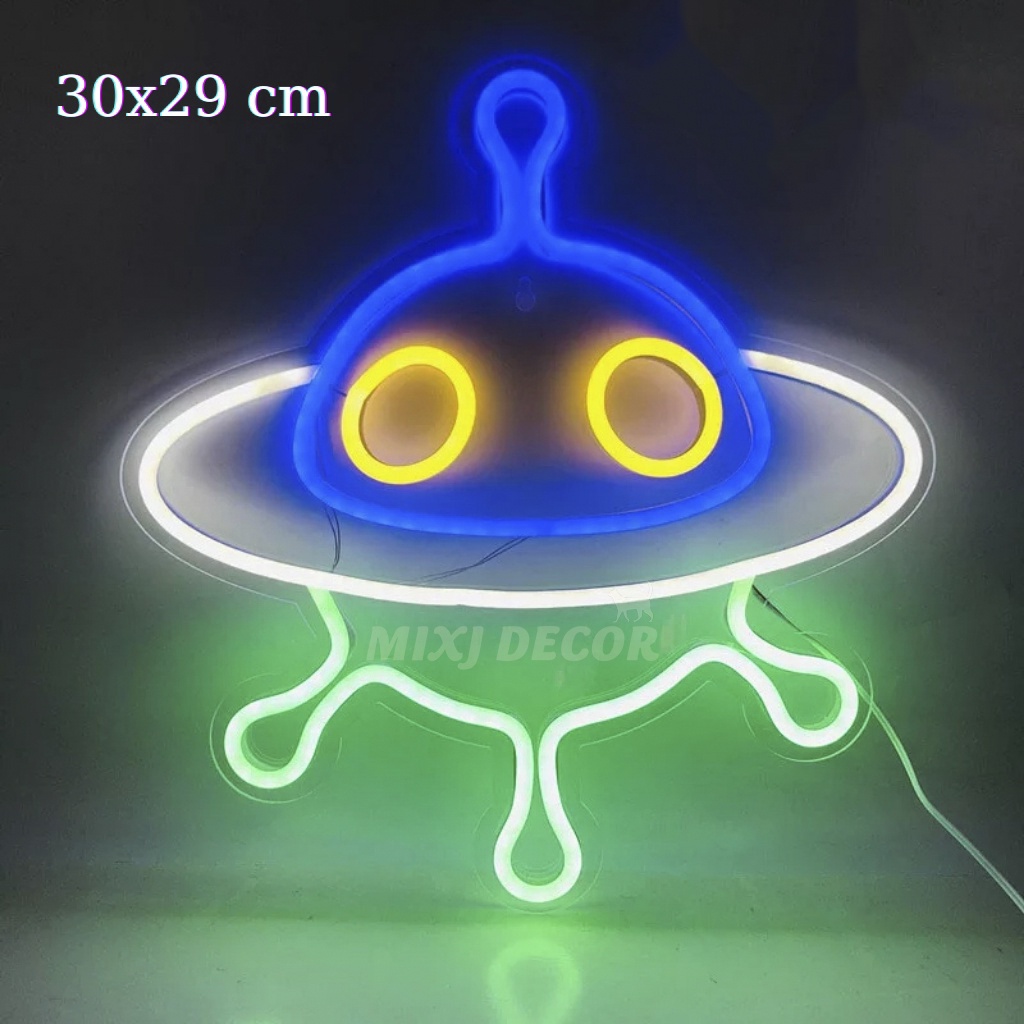 Đèn trang trí nhiều hình, Đèn led Neon light ,Tường 50 mẫu đẹp,