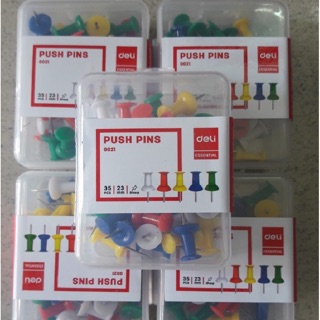 Đinh ghim mũ hộp 35 chi tiết.