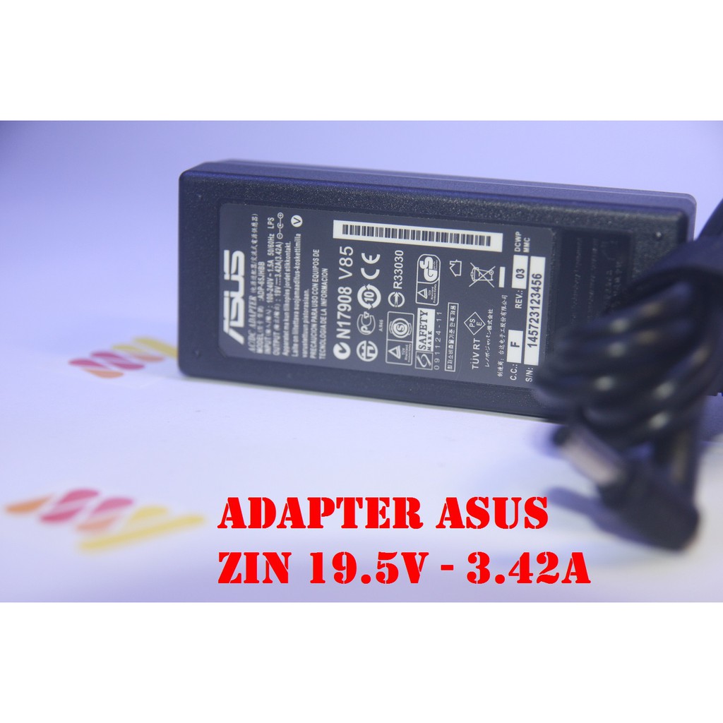 Sạc Laptop Asus X44h, K43e, K42, K53e, X401A kích thước chân sạc thường to 5.5mm*2.5mm