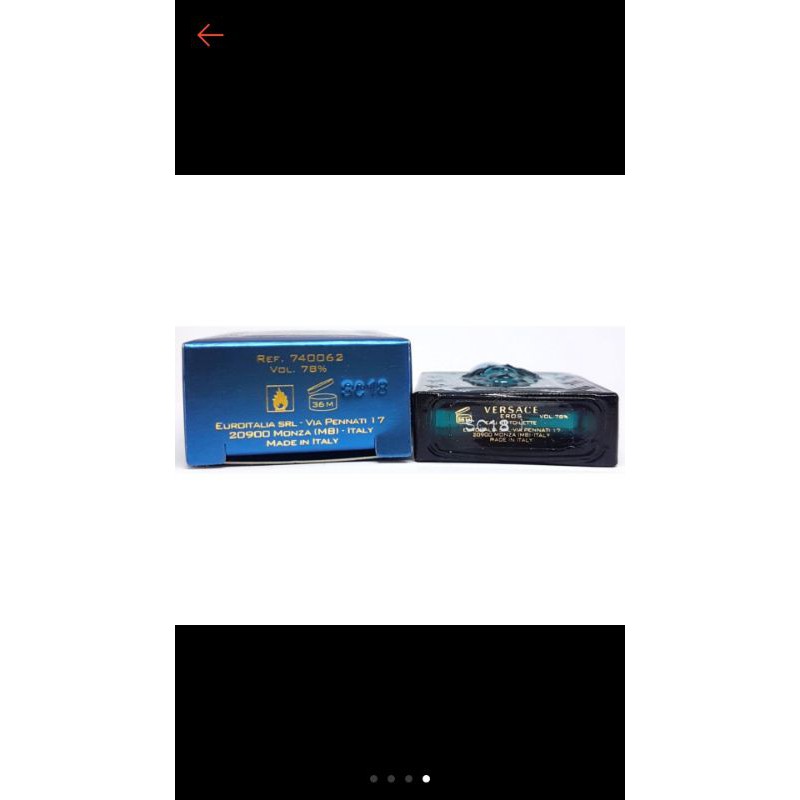 NƯỚC HOA MINI NAM VERSACE EROS XANH 5ML