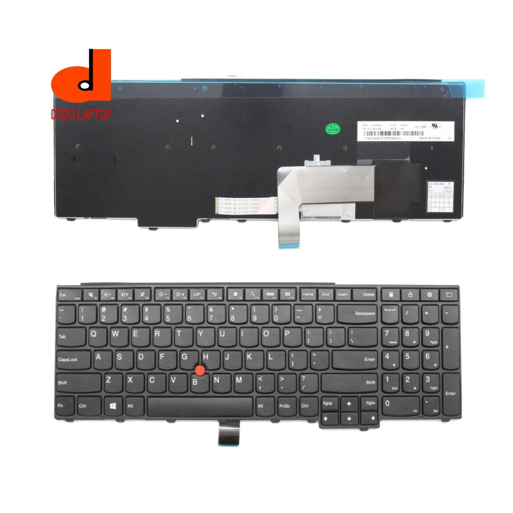 Bàn phím Laptop Lenovo IBM Thinkpad E531, E540, T540, T550, W540, L540, L570, Laptop Keyboard