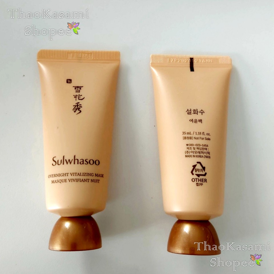 Mặt Nạ Ngủ Sulwhasoo Overnight Vitalizing Mask EX 35ml