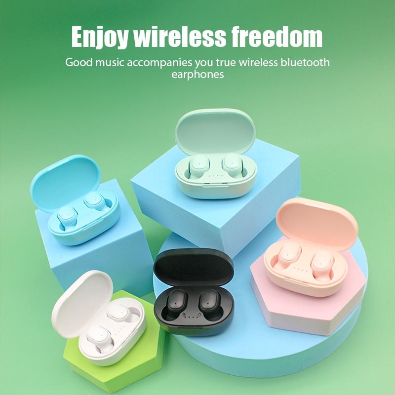 Tai Nghe Không Dây A6S TWS Bluetooth 5.0 Điều Khiển Âm Thanh Stereo Với Hộp Sạc Cho Điện Thoại Thông Minh