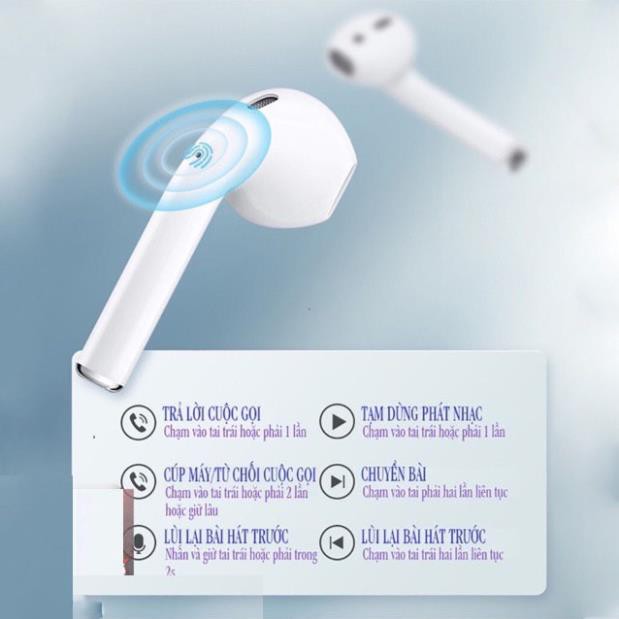 Tai Nghe I12 Inpods  TWS Kết Nối Bluetooth Không Dây ( Bảo Hành Chính Hãng)
