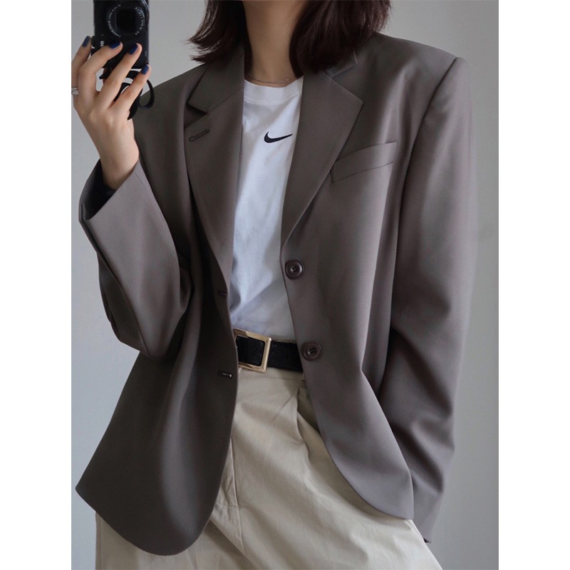 (Hàng Đẹp)Ảnh thật 3 hình cuối-HC441.Áo blazer xuân thu Phiên bản Hàn Quốc | BigBuy360 - bigbuy360.vn