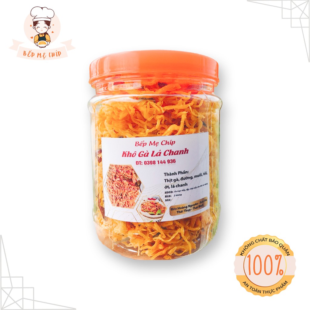 Khô gà lá chanh nhiều loại siêu ngon Bếp Mẹ Chíp