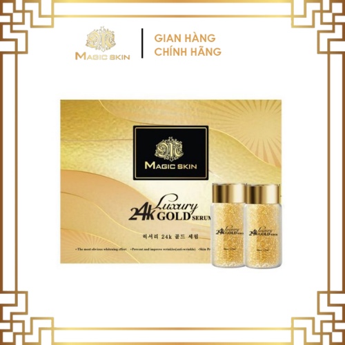 Serum Trắng Da Magic Skin Vàng 24k Gold Giảm Lão Hóa Cấp Ẩm Chính Hãng