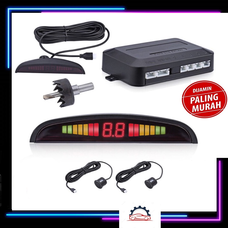 Bộ Cảm Biến Đỗ Xe Hoàn Chỉnh 2 Điểm Plus Màn Hình LCD | BigBuy360 - bigbuy360.vn