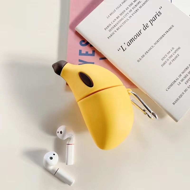 Vỏ hộp hình hoạt hình bảo vệ hộp sạc tai nghe airpods 1 / 2/pro