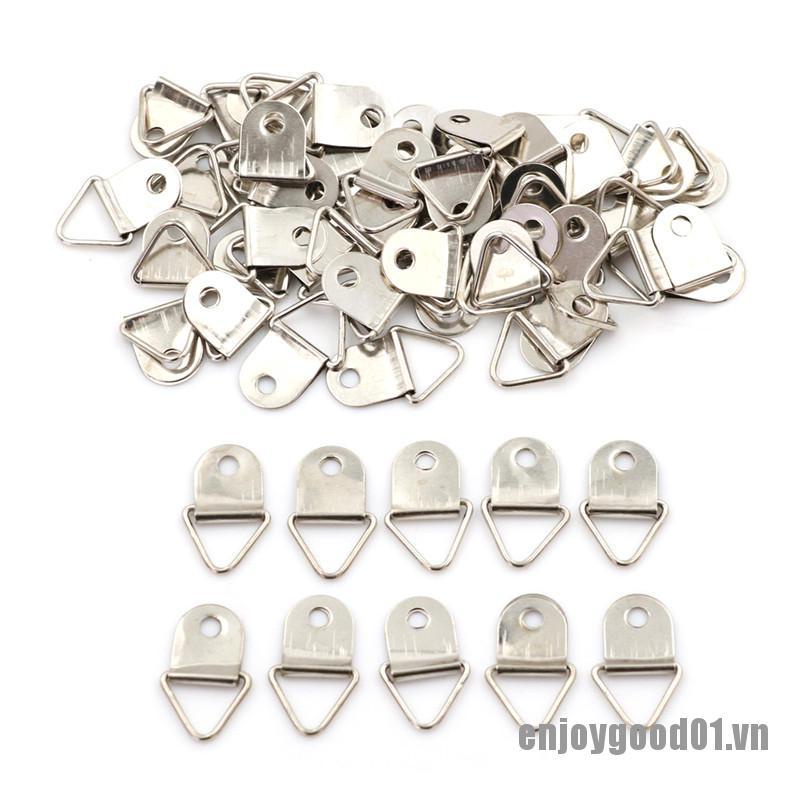 Bộ 50 Khung Tam Giác Tráng Gương Màu Bạc