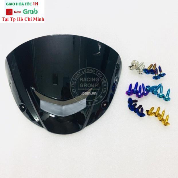 Ốp Đầu Xe Yaz Màu Đen Kèm Ốc Kiểu Đẹp