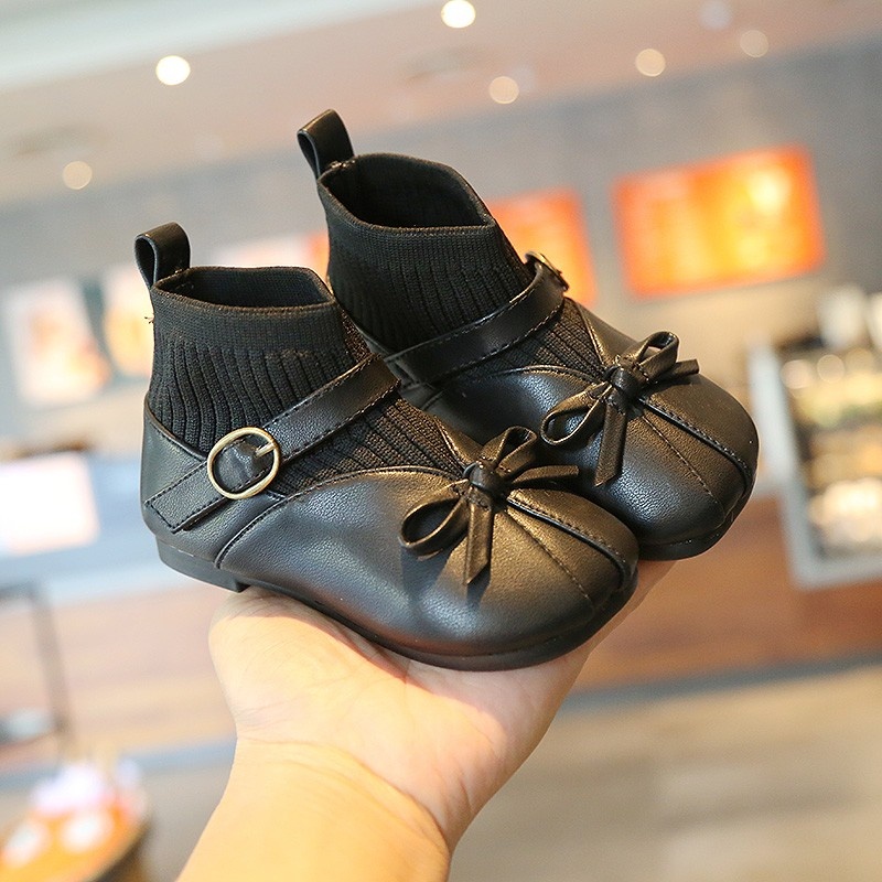 Bốt cổ thun cao cấp cho bé gái mã mới F6-F16