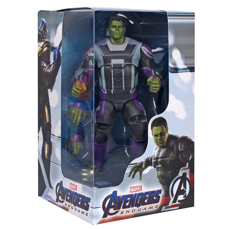 VG Quantum Endgame 8 Inch Hulk PVC Action Hình Mô hình Đồ chơi di chuyển chung The Avengers