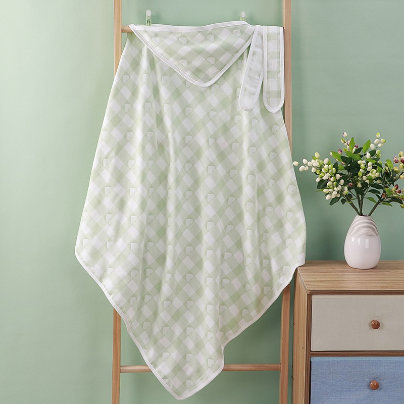 Khăn Quấn Bé Sơ Sinh Chất Liệu Cotton Mỏng Cao Cấp Thời Trang Dành Cho Mùa Xuân