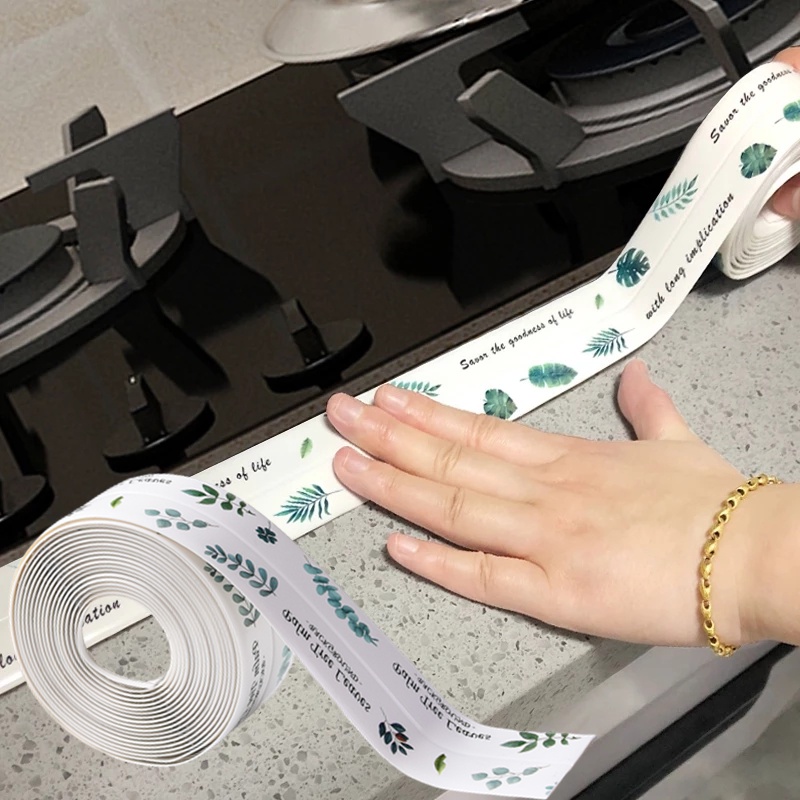 Cuộn Băng Keo Dán Viền Bồn Rửa Nhà Tắm/Bếp Chống Nước Chống Ẩm Mốc