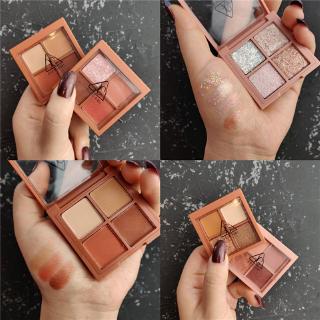 Bảng Phấn Mắt Bốn Màu Lì Ánh Kim Guicami  Nội Địa Trung