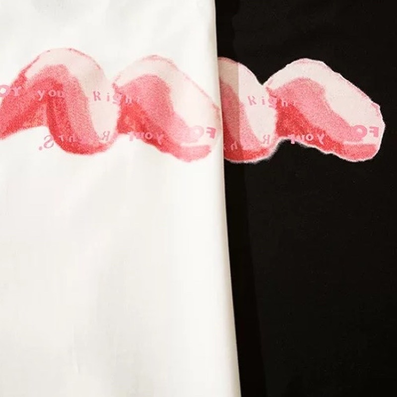 Áo thun tay lỡ form oversize dài rộng in hình hoạ tiết Sweet Babi - POGO tee