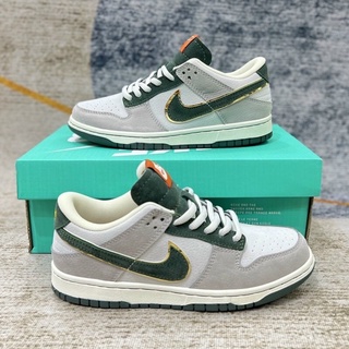 GIÀY SB DUNK LOW GREEN GREY LAI AU [ BOX + FREE SHIP ]