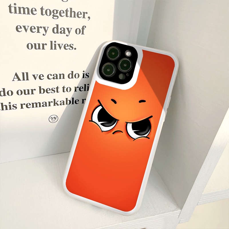 Ốp iphone - Ốp lưng iphone cạnh vuông viền camera Đôi mắt biểu cảm dành cho ip 6 đến 14promax - ng098