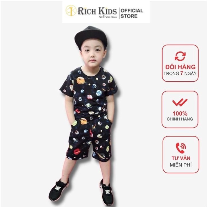 Đồ Bộ Bé Trai Từ 3 Tuổi Đến 12 Tuổi - RICHKIDS