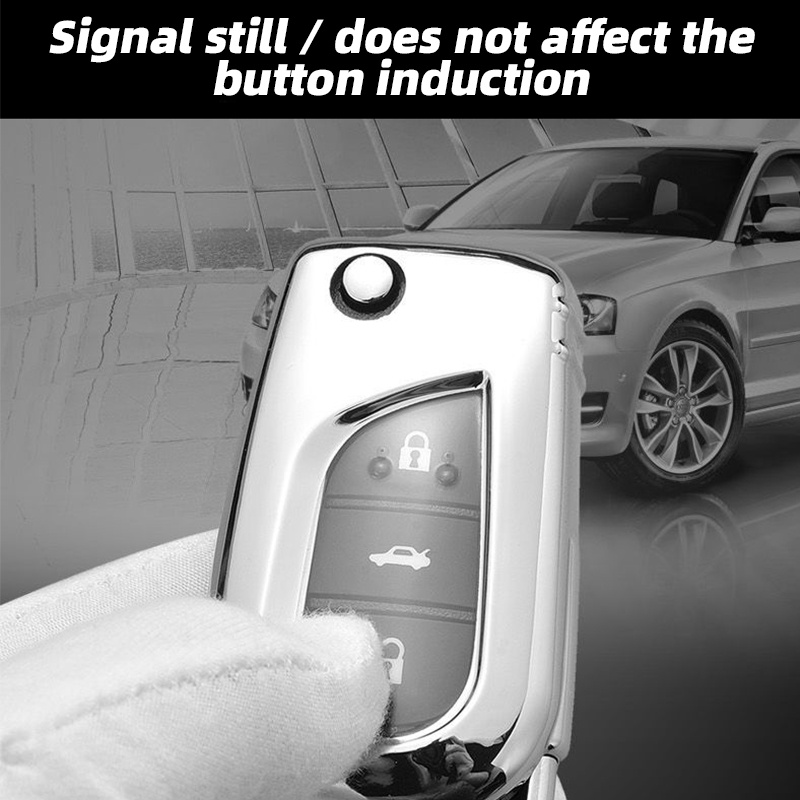 Vỏ Bọc Chìa Khóa Điều Khiển Từ Xa Cho Xe Hơi Toyota yaris hilux vell