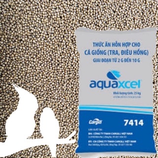 1KG cám cá CARGILL 7414 40% đạm cho cá ăn hoặc dùng câu cá,tra,điêu hồng,chép,rô phi