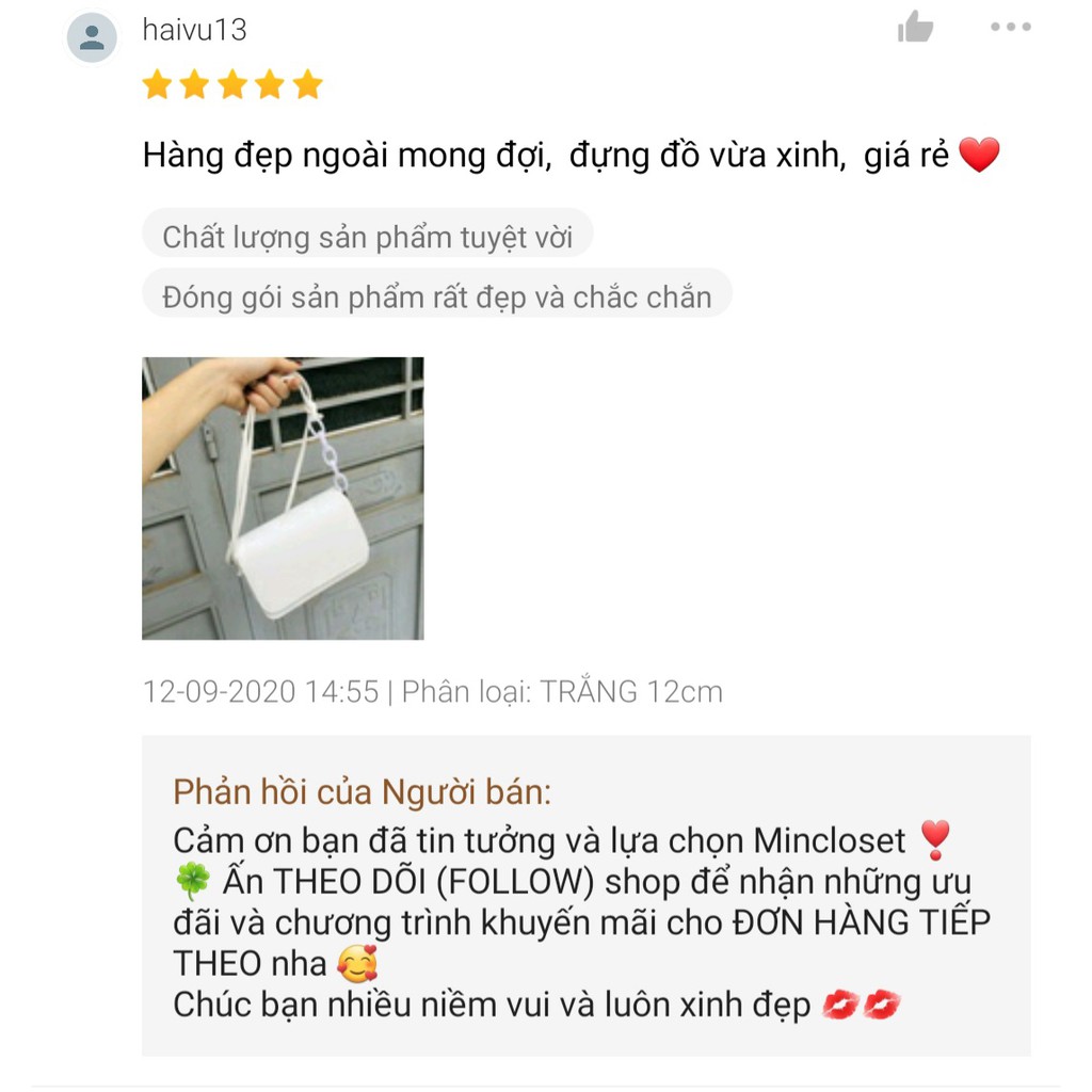 💥FREESHIP 50K💥 Túi đeo chéo nữ dây pha xích mini