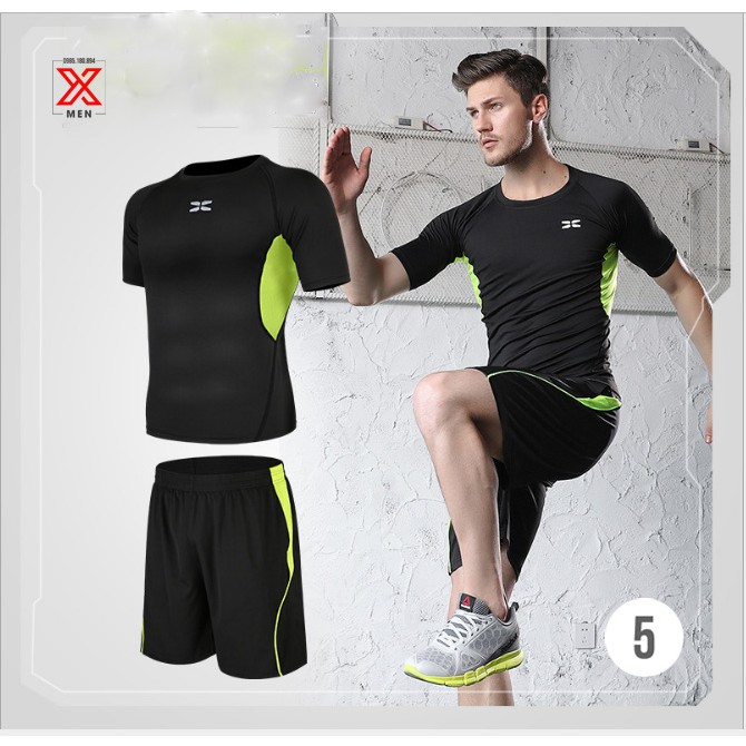 Bộ Đồ Tập Dành Cho Nam ( Chạy Bộ , Gym ) Xmen Sport 05