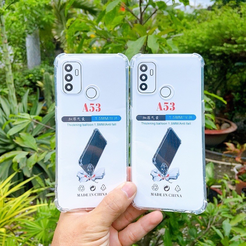 Ốp lưng chống sốc trong suốt Oppo Oppo A53/F7/F5/A5 2020/A9 2020/Reno 2f/A54 -4G/A31-2020/A15/A15S/A94/A74-5G