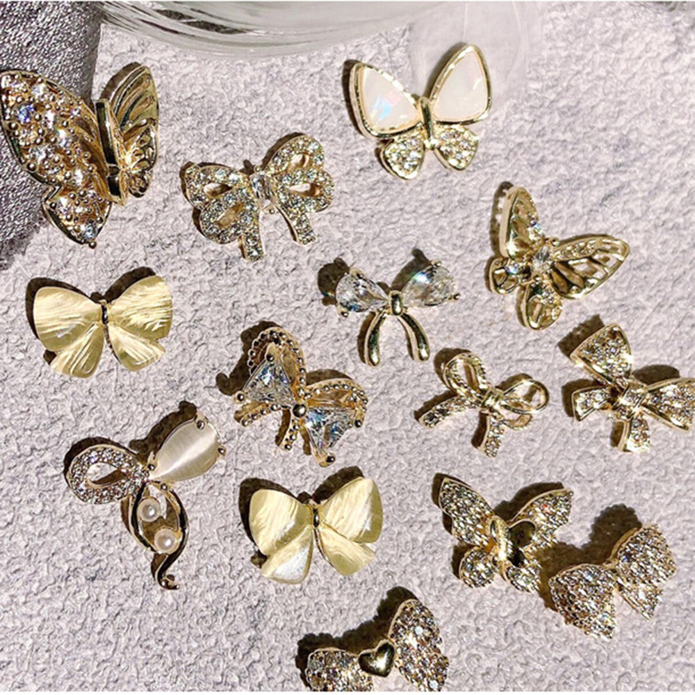 [Hàng mới về] Hạt phụ kiện trang trí móng tay thời trang