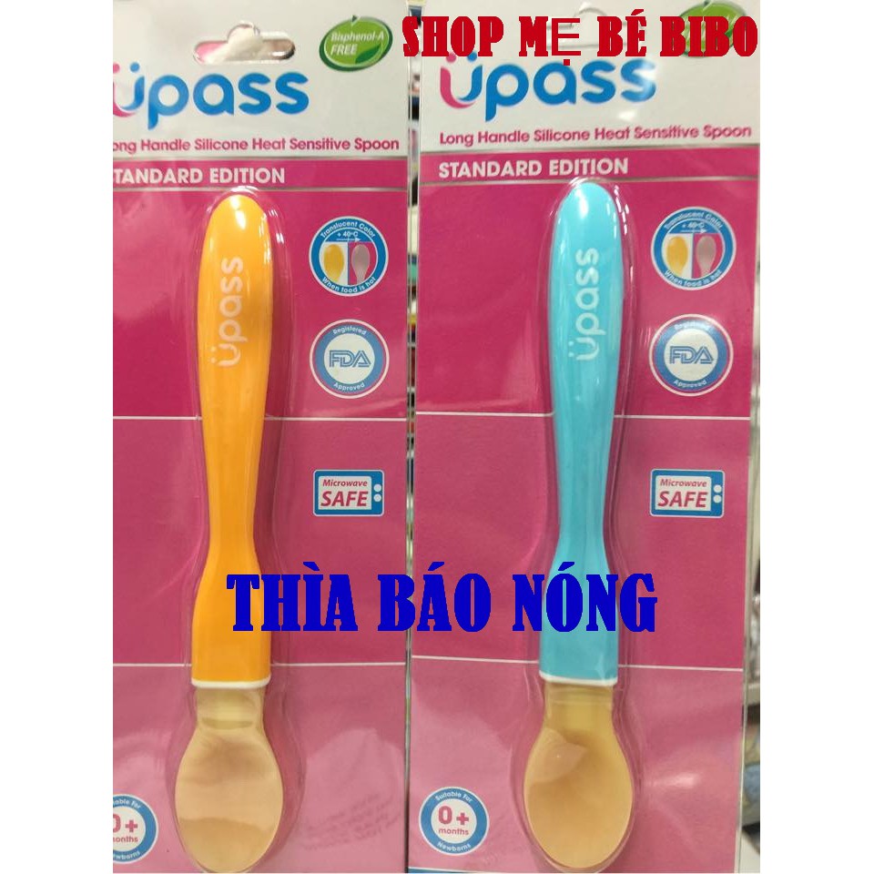 THÌA SILICON BÁO NÓNG SIÊU MỀM UPASS