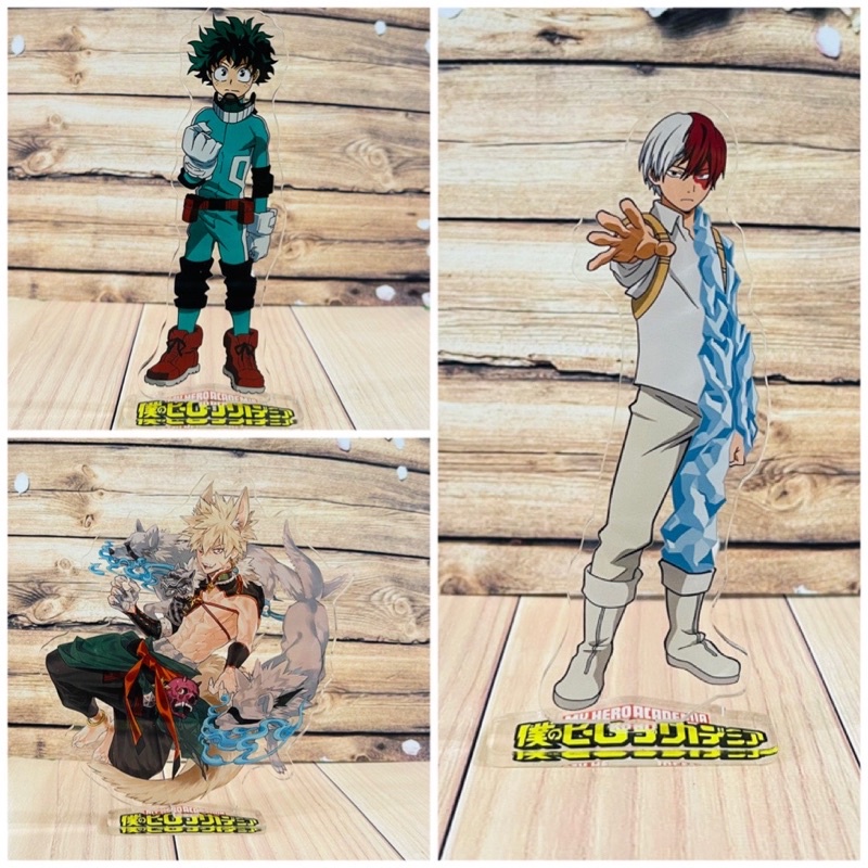 Standee để bàn my hero Acamedia size to mica trong /tượng mô hình anime my hero Acamedia