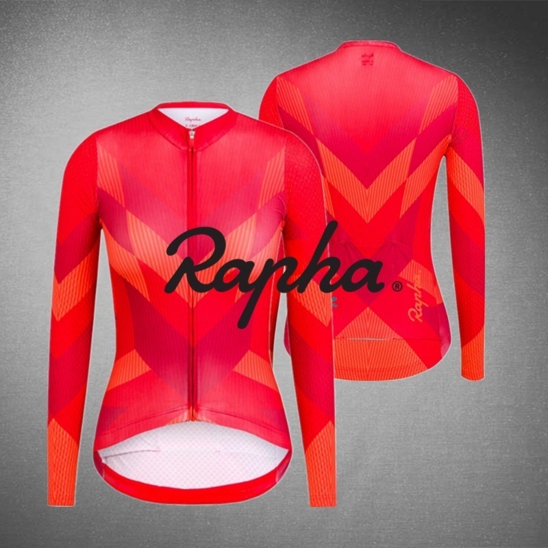Áo đua xe đạp tay dài thời trang mùa thu cho nữ